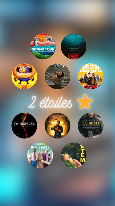 Les films pas terrible de 2024 que j'ai noté 2 étoiles sur letterboxd !