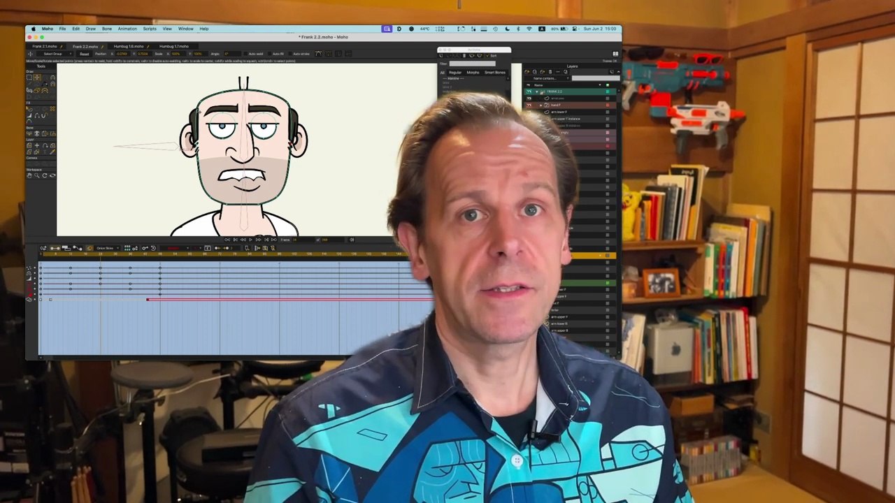 “Almighty Head Turn” in Moho Pro