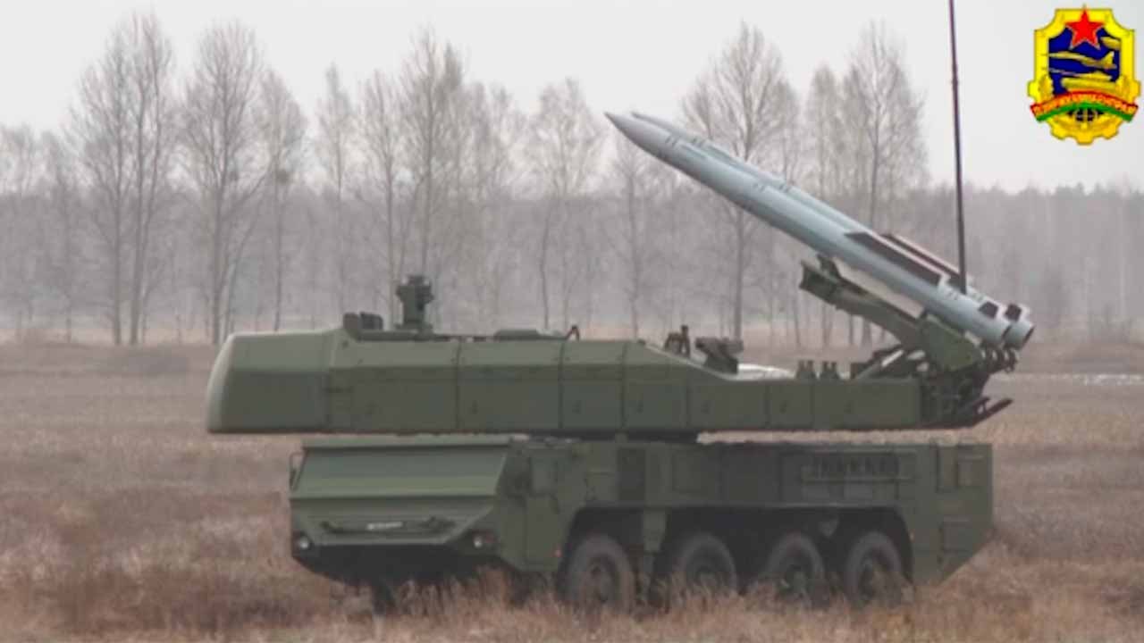 動画：ベラルーシ、ウクライナ国境付近で地対空ミサイルの試験を完了