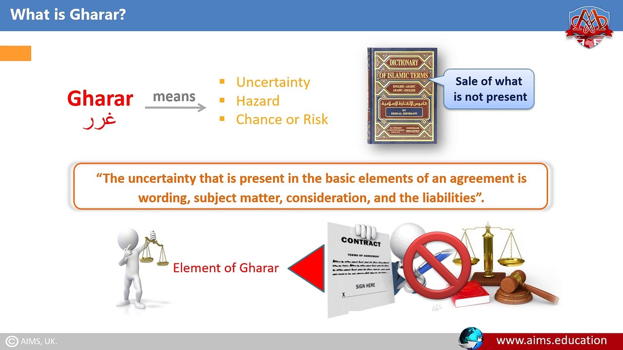 Gharar in Islamic Banking: Understanding Its Meaning, Types, and Key Features