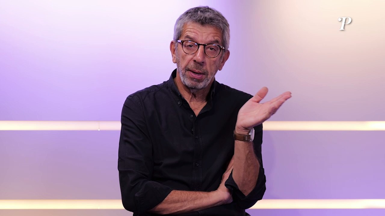 Michel Cymes répond aux questions de Purepeople, dans les locaux de Webedia