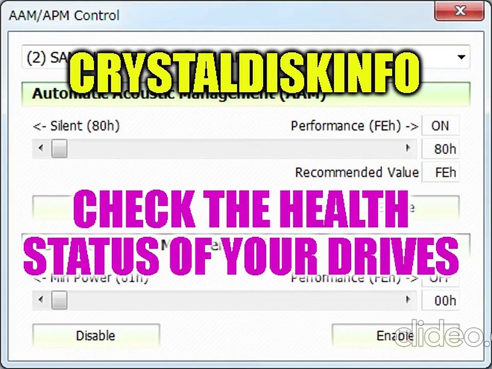CrystalDiskInfo - Check the health status of your drives