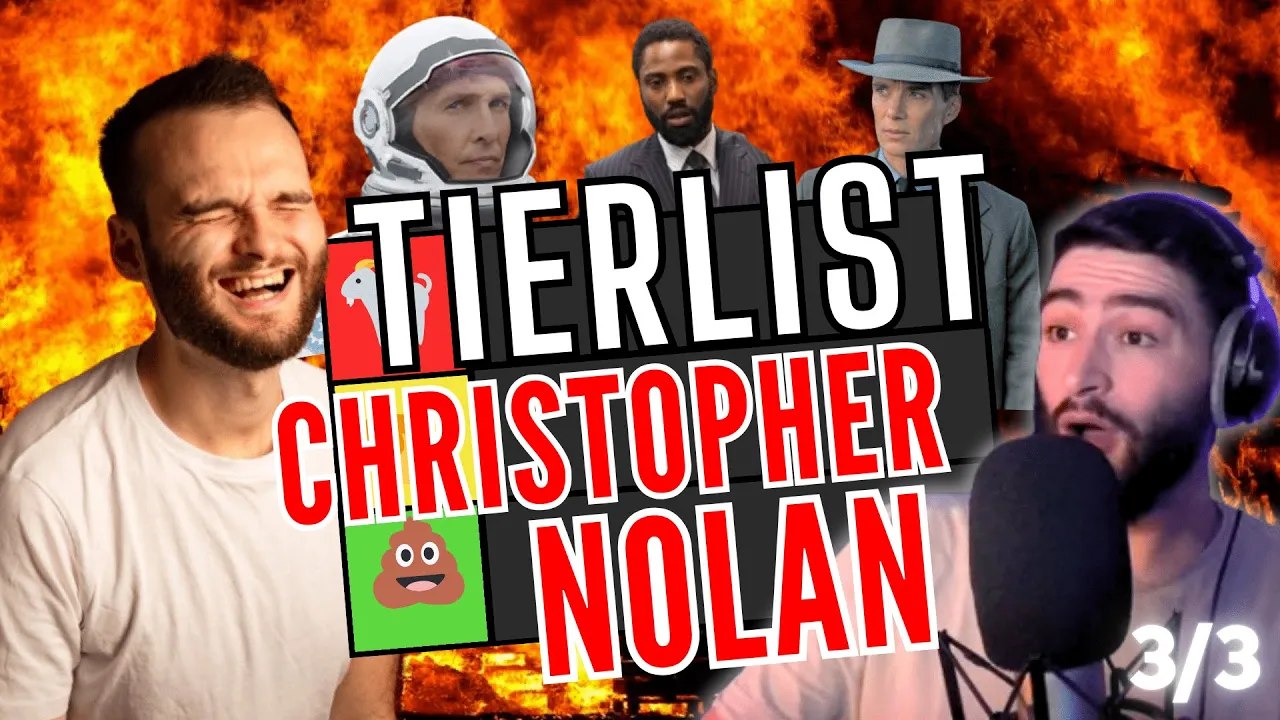 TIERLIST DES FILMS DE NOLAN PARTIE 3 avec Jo Ramos ! Partie 3