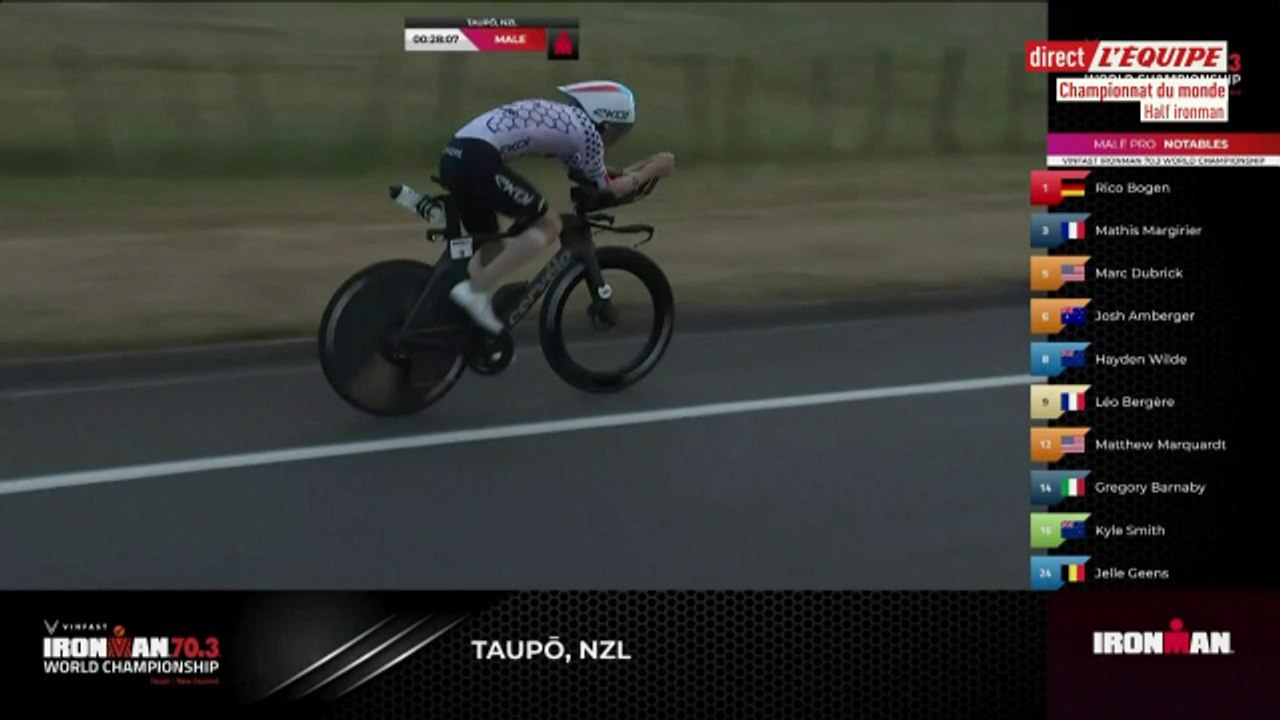 Triathlon - Championnat du monde messieurs IronMan 70.3 2024 à Taupō - 43 - Tous sports