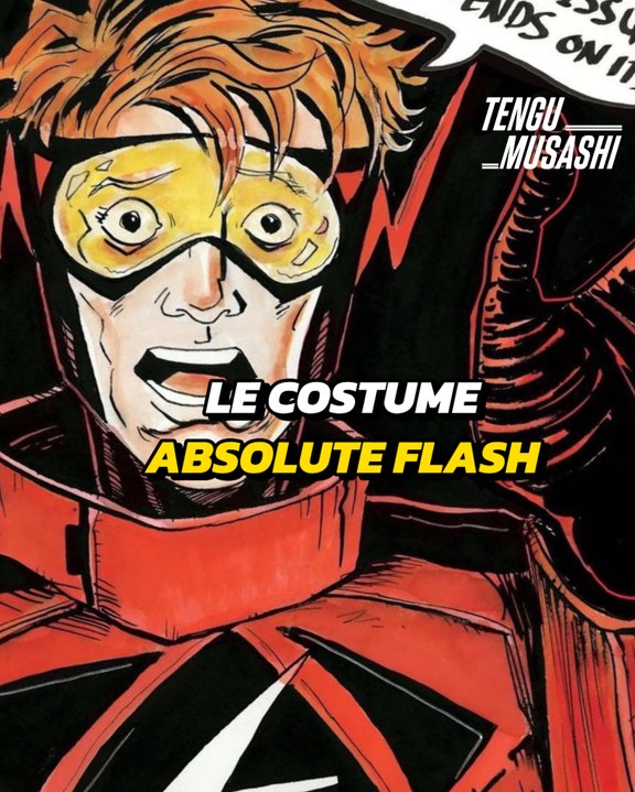 Premier visuel de la tenue d'Absolute Flash ! ⚡️