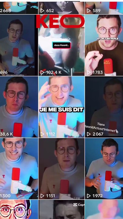 DES EDITS SUR KEONII SUR TIKTOK 🤣