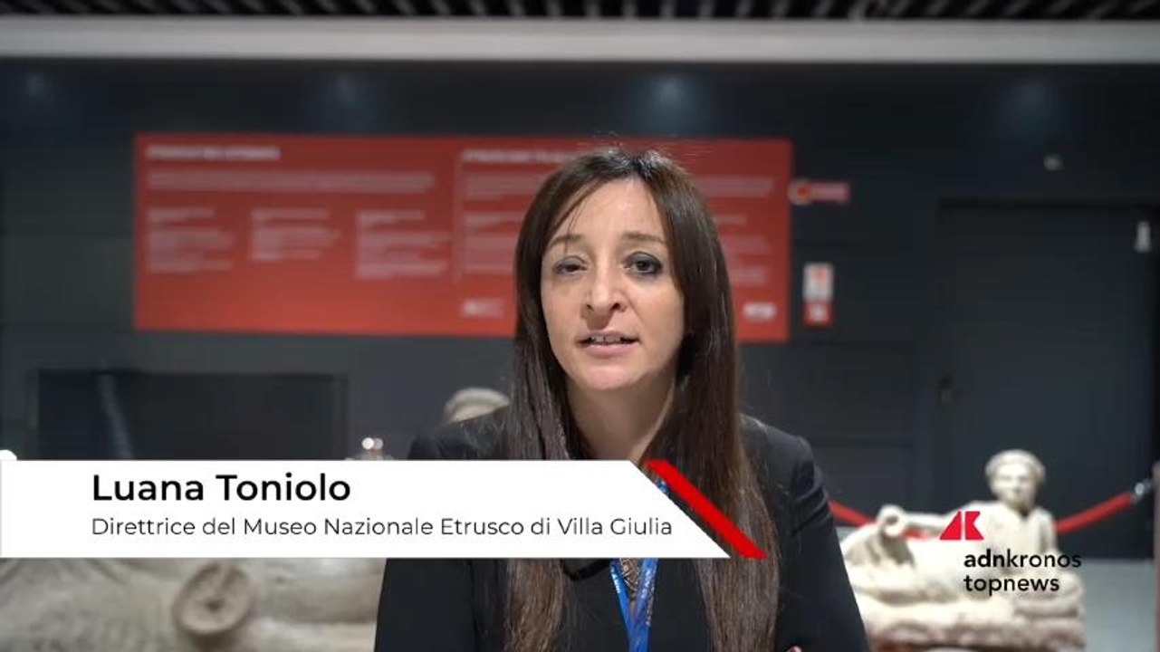 Gli Etruschi del Museo di Valle Giulia a Fiumicino: Toniolo (Direttrice Museo di Villa Giulia), ‘Villa Giulia sede della più grande collezione etrusca’