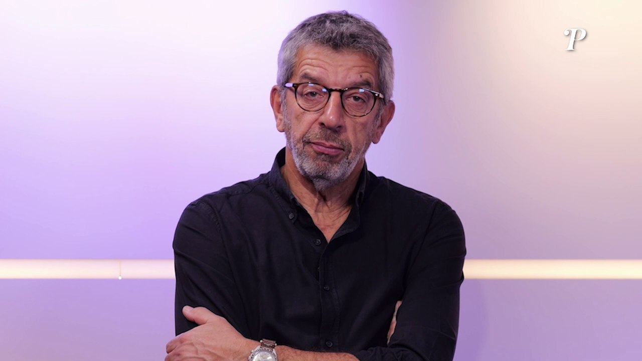 Michel Cymes en entretien avec Purepeople dans les locaux de Webedia