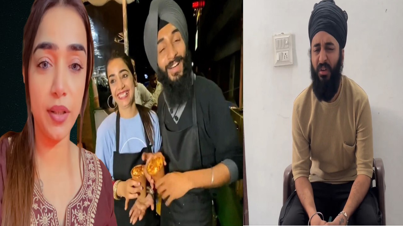 Kulhad Couple Fame Gurpreet Kaur ने Sehaj Arora से Divorce की खबरों में बनाया ऐसा Video कि भड़के लोग