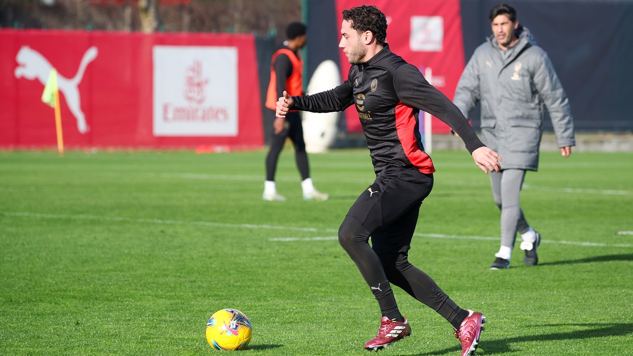 Ritmi alti a Milanello