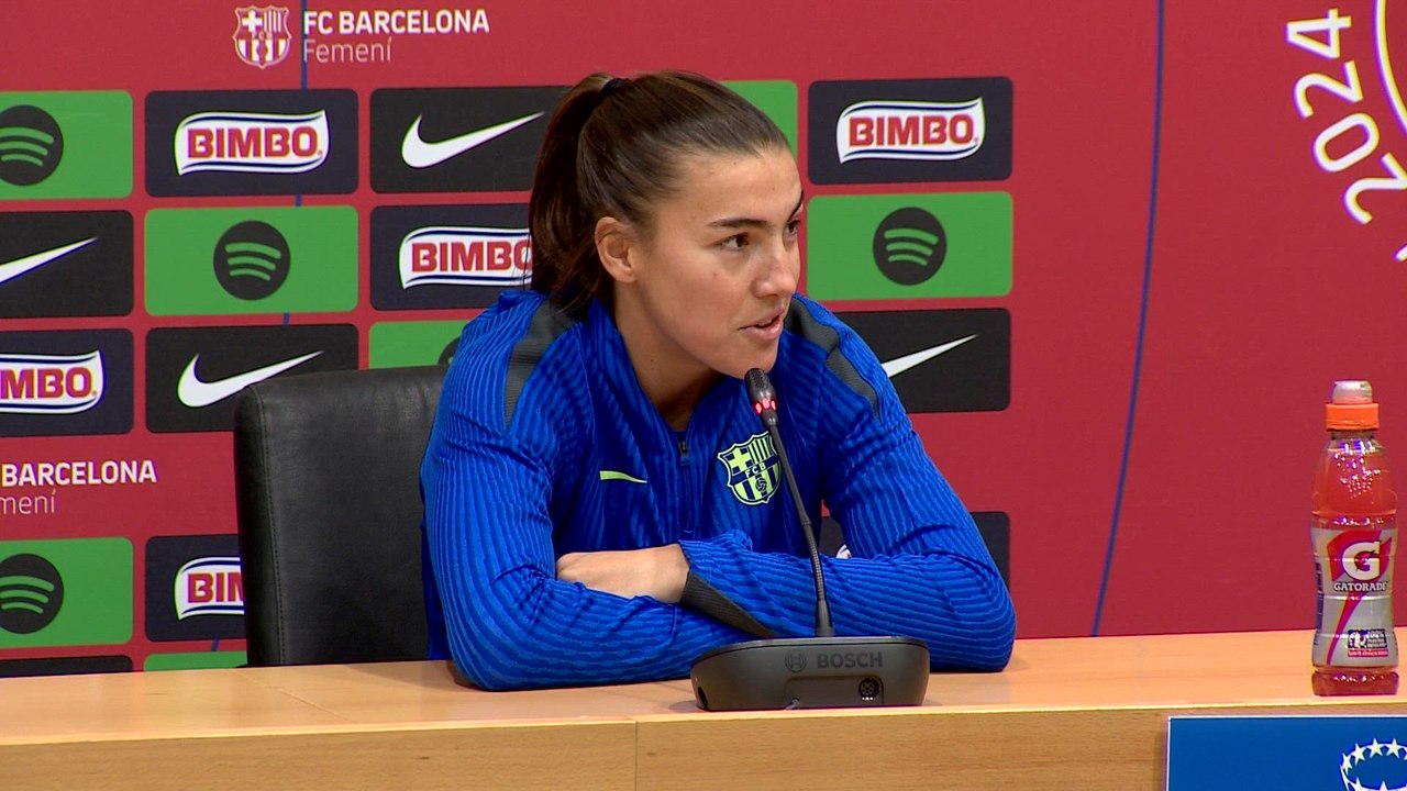 Patri Guijarro, rueda de prensa completa previa al Barcelona - Manchester City