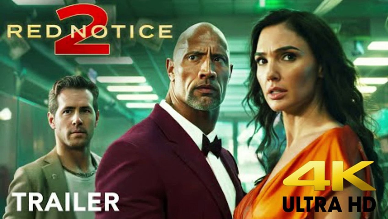 Red Notice 2 New Upcoming Movie  - First Trailer