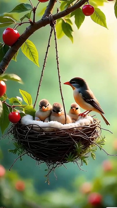 Morning in the forest