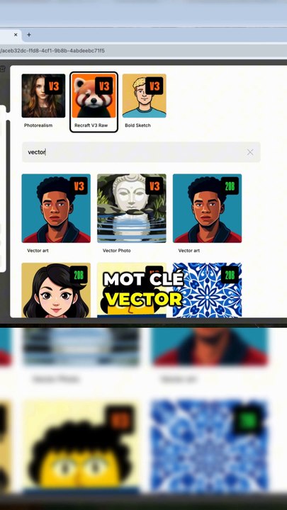 Créer Logo Vectoriel Avec l'IA : Recraft AI