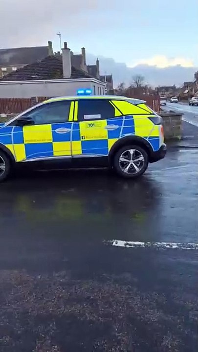 Fire at West Banks Terrace in Wick