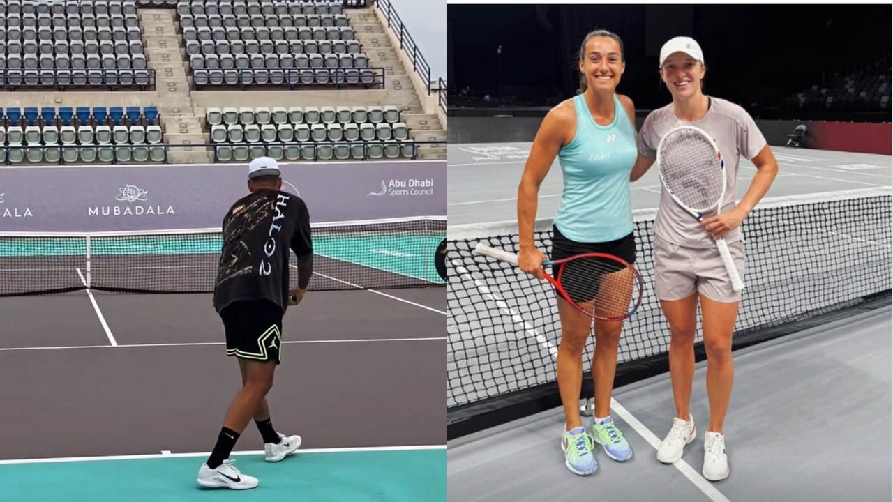 Tennis - World Tennis League 2024 - À Abu Dhabi, la Worlds Tennis League avec Kyrgios, Swiatek, Garcia...