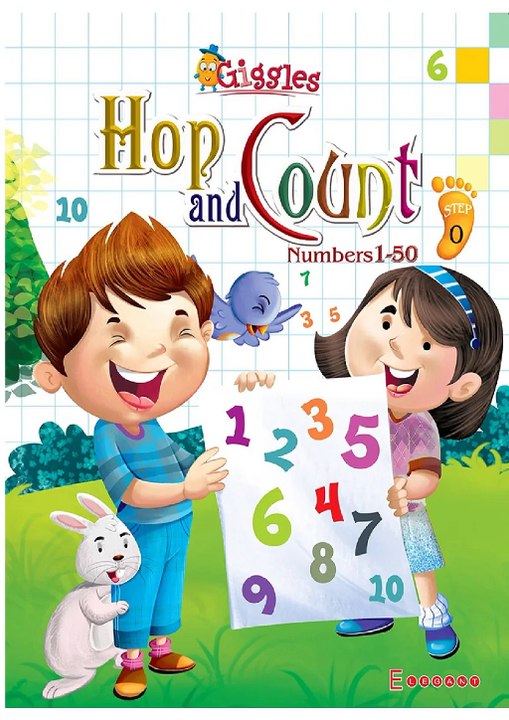 "Hop and Count" Math's Book Step-0 for Kids