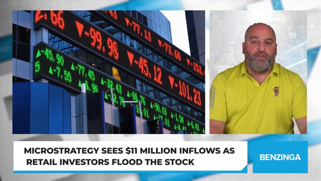 MicroStrategy Sees $11 Million Inflows As Retail Investors Flood The Stock
