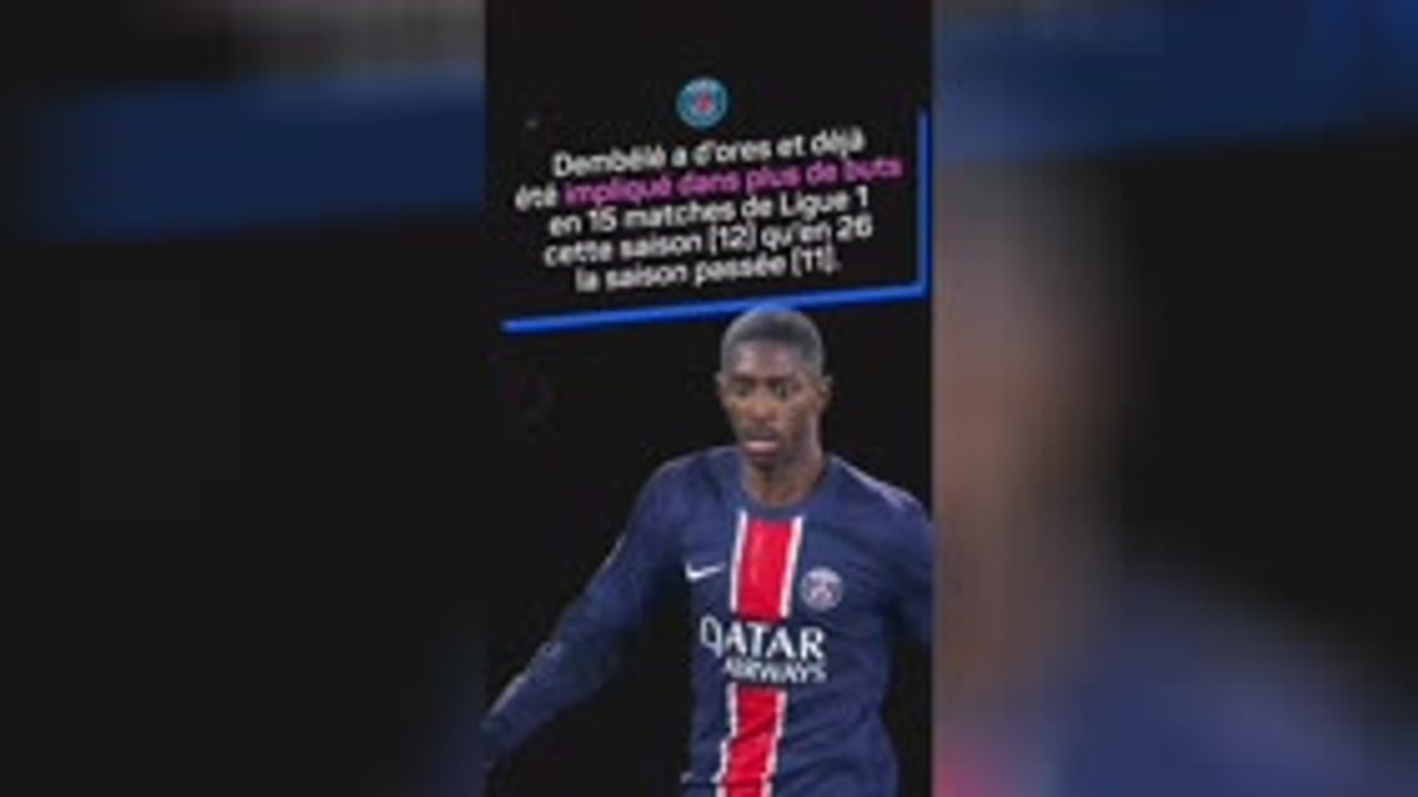 PSG - Dembélé régale !