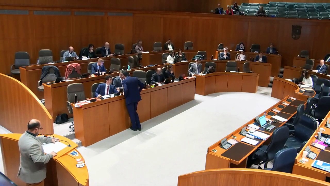 El portavoz del PAR, al de Vox: "En mi pueblo ya no vamos en burro. Describe un Aragón en blanco y negro que ya no existe"