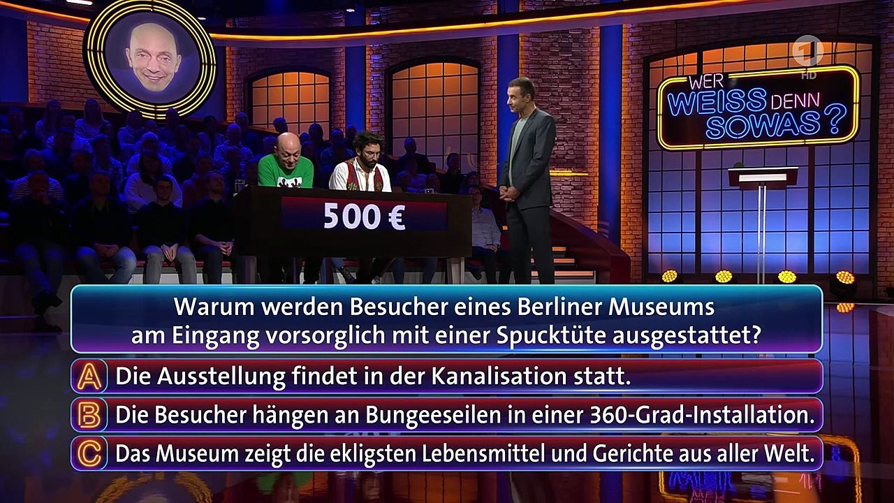 "Wer weiß denn sowas" mit Tom Neuwirth - 19.12.2024 Teil 1