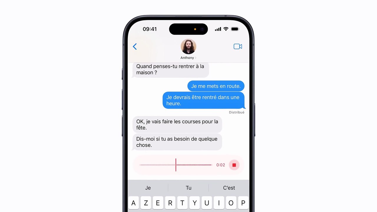 Envoyer des messages audio sur iPhone et iPad