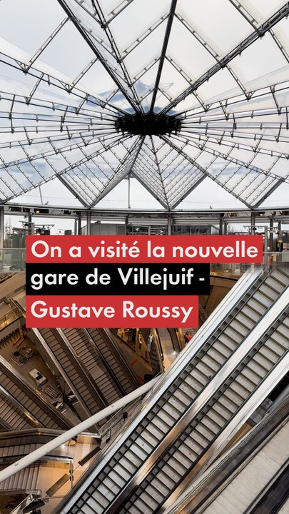 On a visité la nouvelle gare de Villejuif - Gustave Roussy
