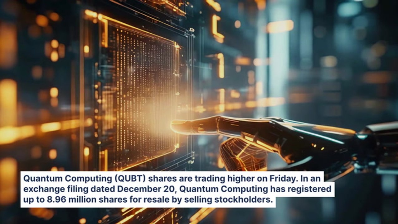 What's Going On With Quantum Computing Stock Today?