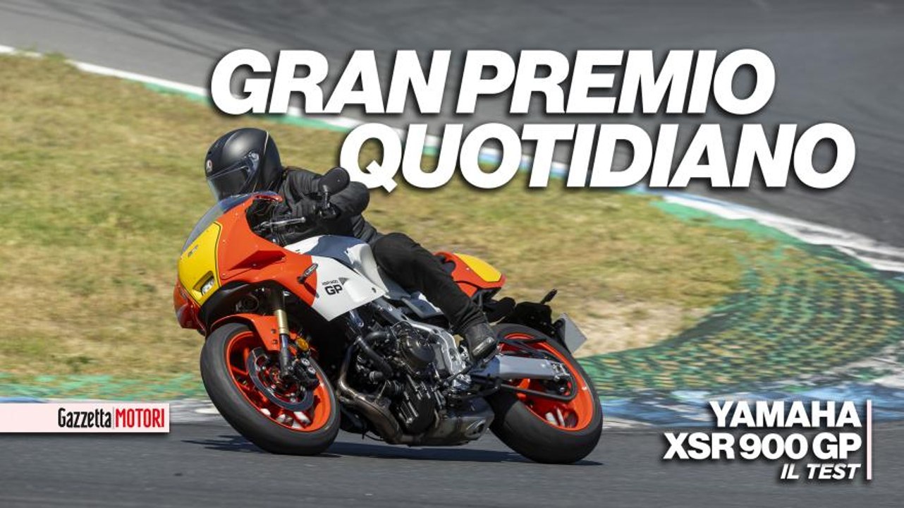 Yamaha Xsr900 GP, come va. Pieno di fascino rétro e divertimento