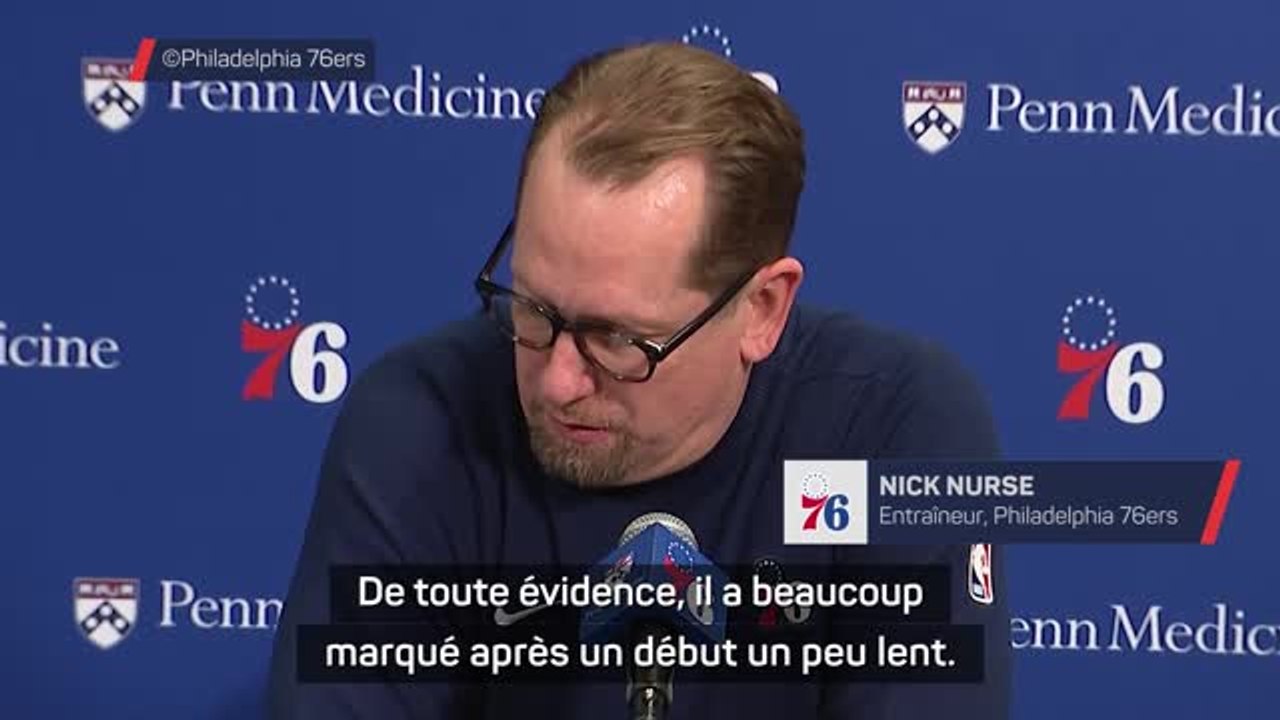 76ers - Nurse et Oubre Jr. salue le retour d’Embiid, auteur de 34 points et 9 passes