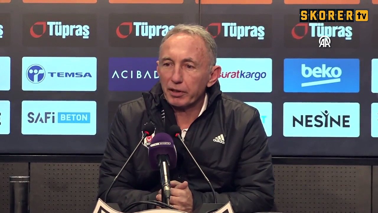 Beşiktaş Teknik Sorumlusu Halim Okta'nın açıklamaları