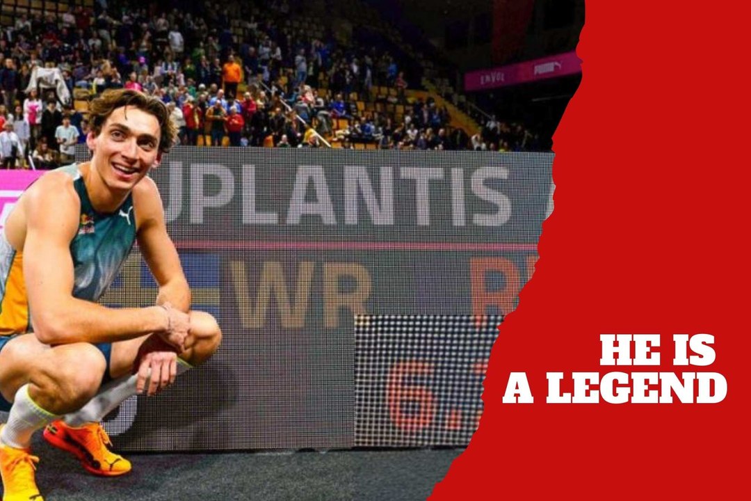 This is insane! Mondo Duplantis breaks the World Record in the Pole Vault with this incredible jump