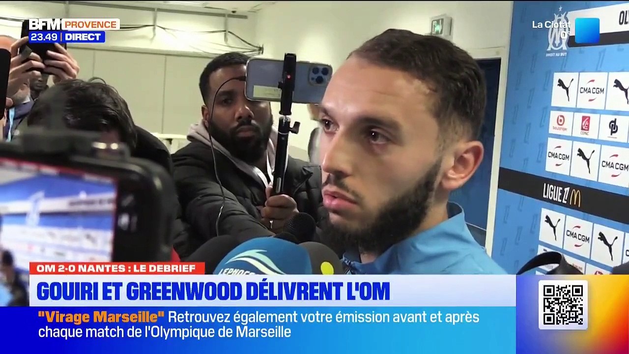 OM-Nantes : Déclarations de Gouiri