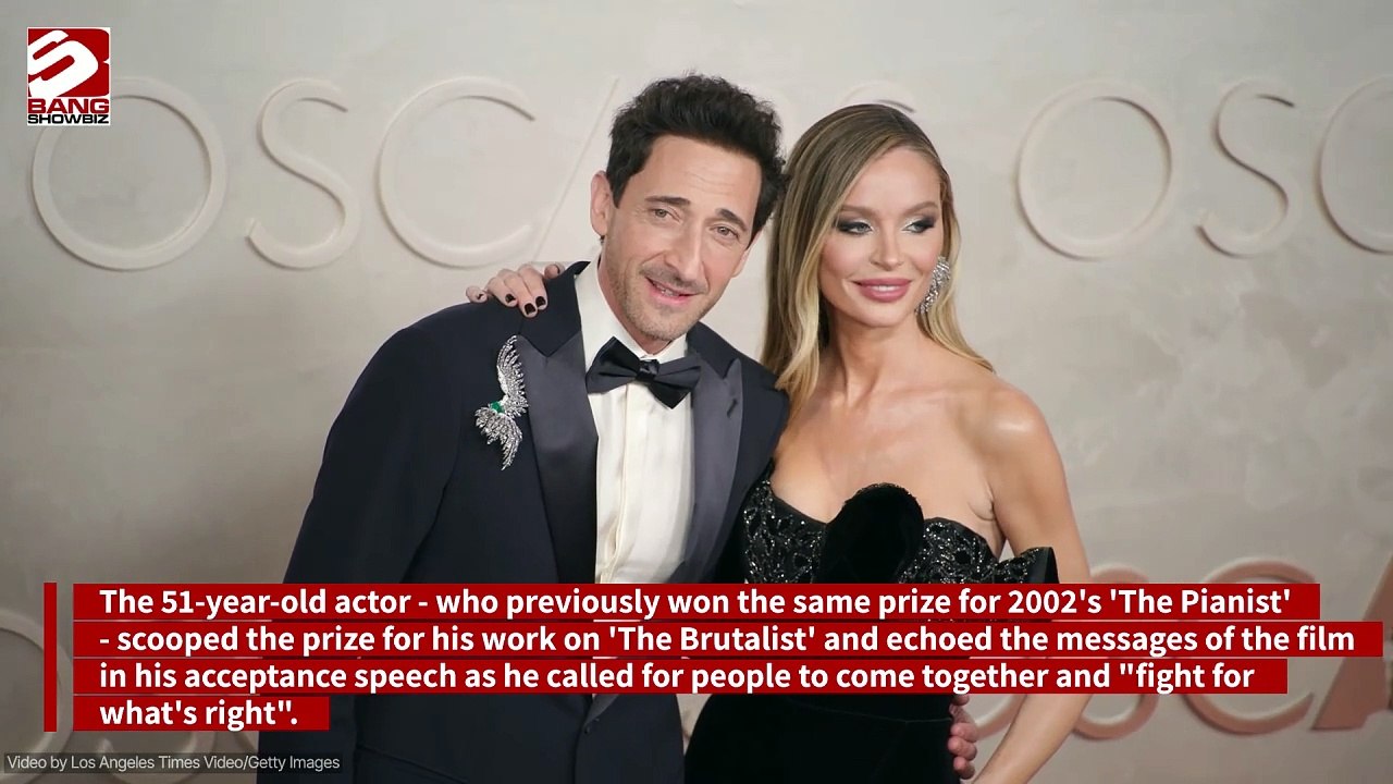 Adrien Brody wins Best Actor