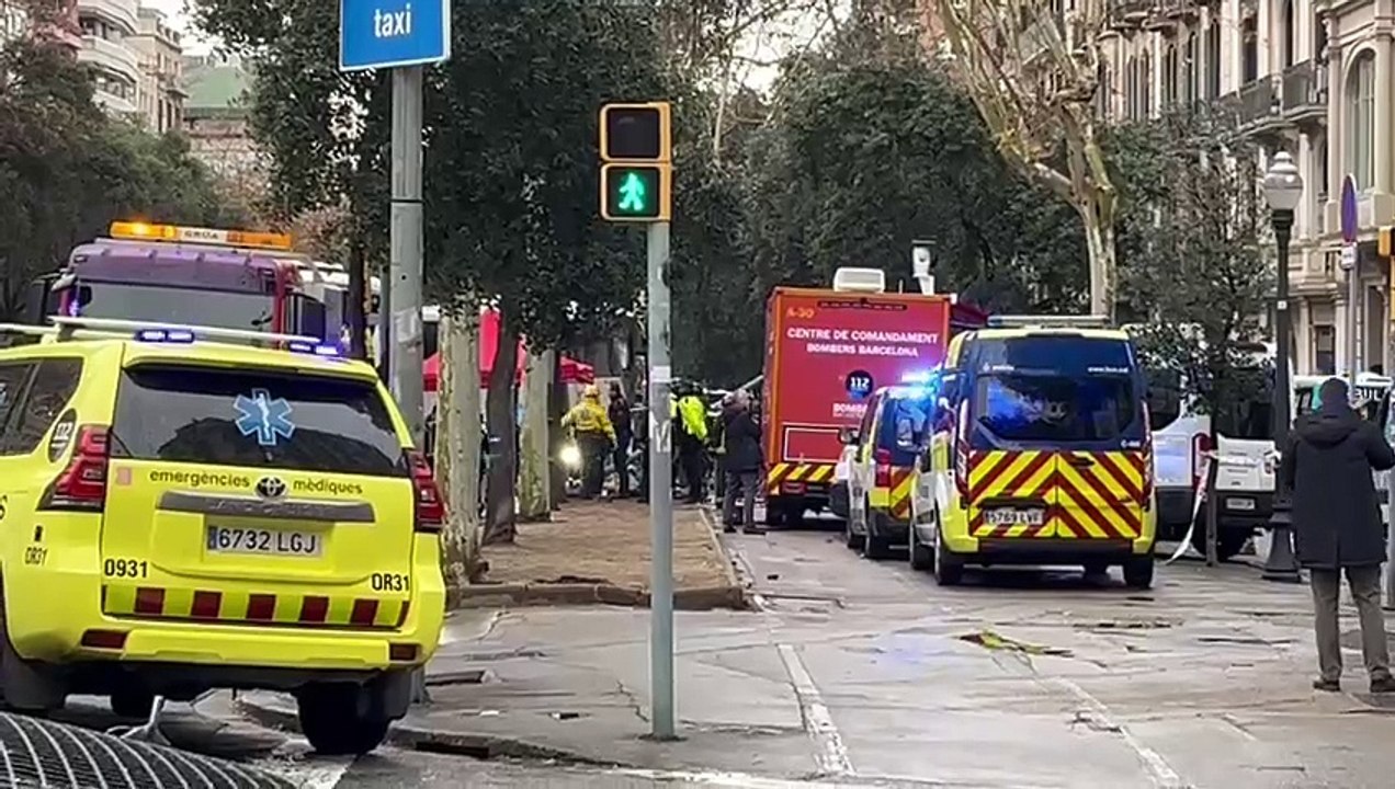 Incidente en la avenida Diagonal