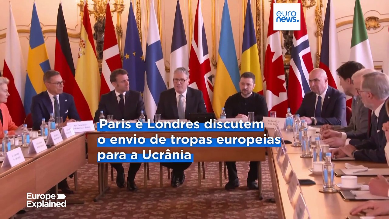 Que países europeus farão parte da "coligação de interessados" na Ucrânia?