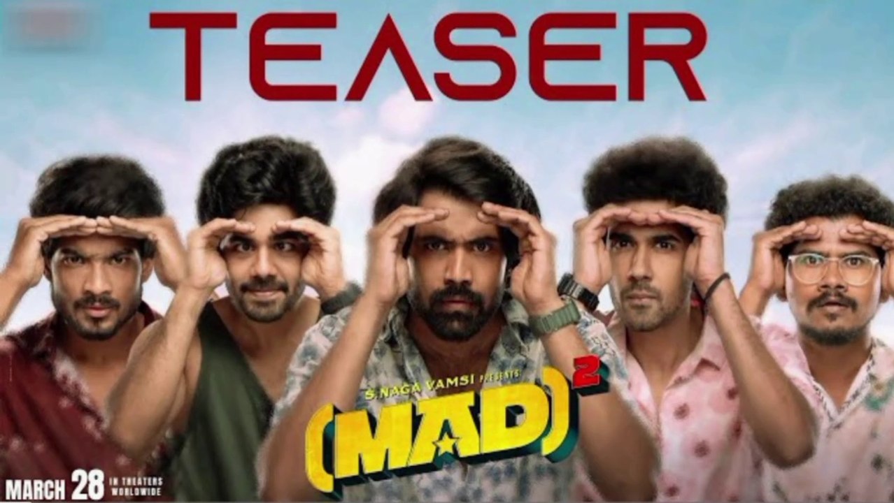 MAD Square - Official Teaser | Narne Nithiin, Sangeeth Shobhan, Ram Nitin | Kalyan Shankar