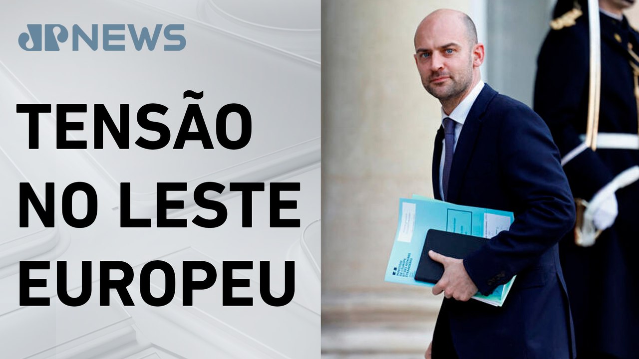 Chanceler francês demonstra preocupação com risco de guerra na Europa