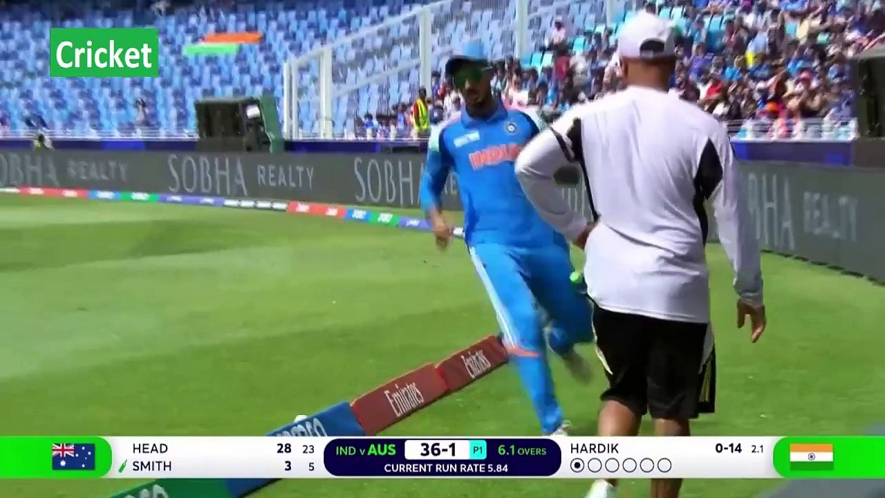 Champions Trophy 2025 1st Semi-Final Highlights - IND vs AUS - 1st Innings