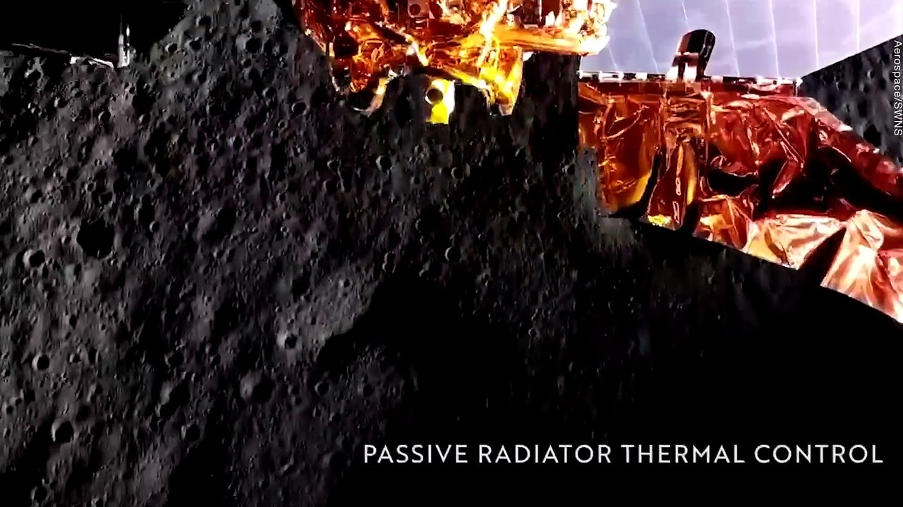 Blue Ghost spaceship captures close-up footage of the Moon