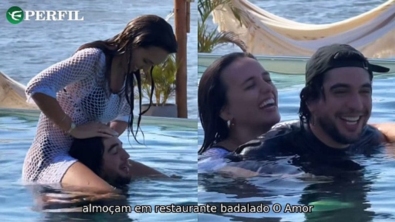 "Rafa Kalimann, Lucas Rangel e Junior: Diversão, superação e estilo no mundo dos famosos"