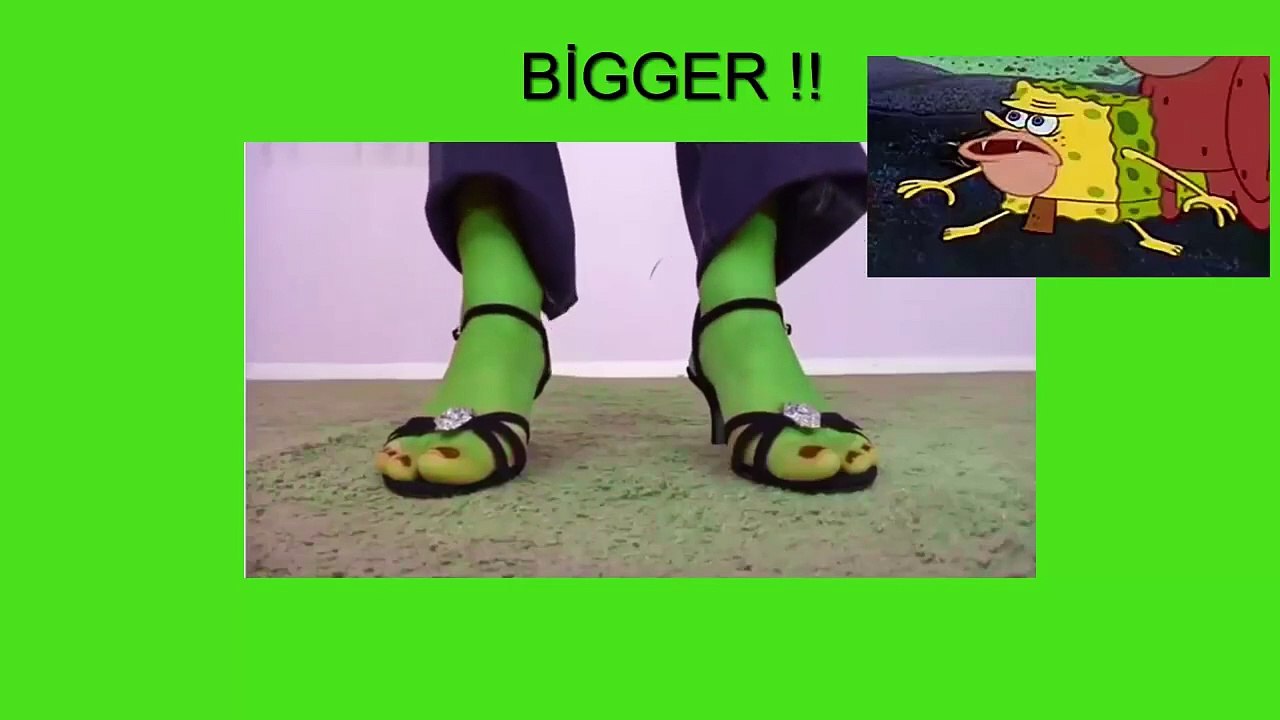 SHE HULK TRANSFORMATİON İN HOUSE !!