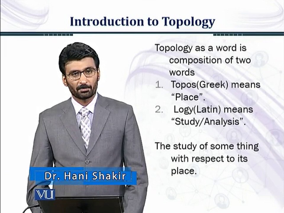 Lecture 1 Introduction to Topology in Urdu