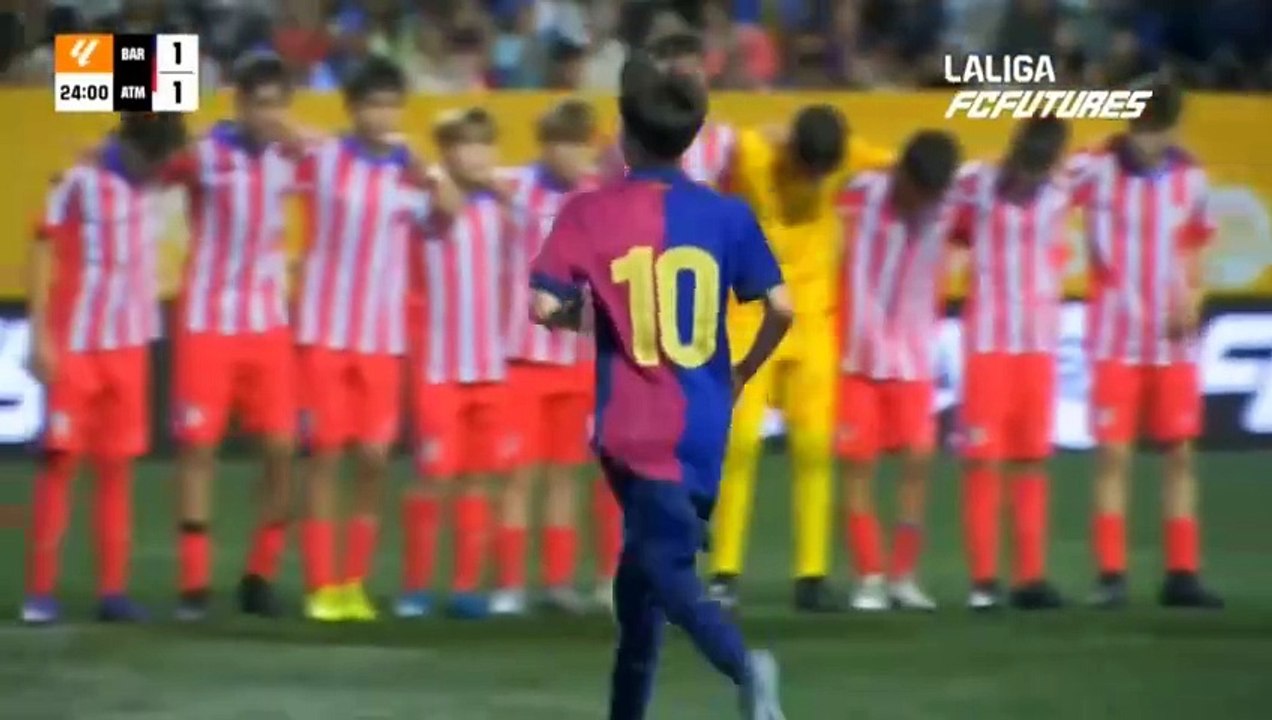 Barça 1(3)-(2)1 Atlético: resumen, goles y penaltis | LaLiga FC Futures (1/4 final)