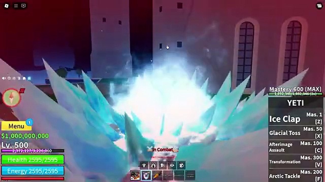 YETI FRUIT SHOWCASE  HOLIDAY EVENT  Blox Fruits