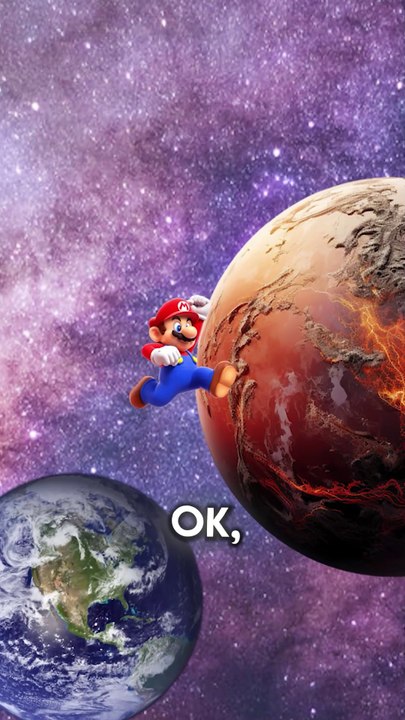 Vitesse de Mario #science #physique #maths #mario