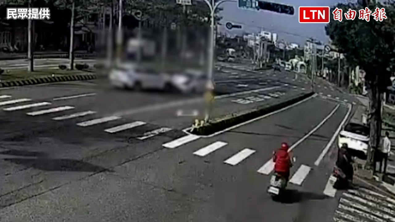 台中男突逆向行駛撞上對向轎車釀2傷   警將依法開罰（民眾提供）