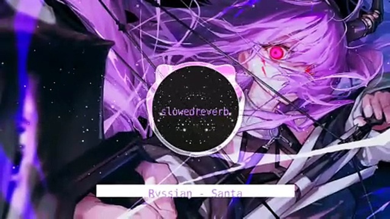 Rvssian - Santa (Lyrics) Feat- Rauw Alejandro & Ayra Star  slowed + reverb