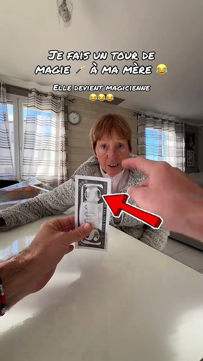 JE FAIS UN TOUR DE MAGIE À MA MÈRE