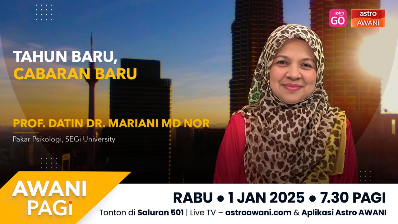 AWANI Pagi: Menyambut Tahun Baru 2025 dengan Semangat dan Cabaran Baru